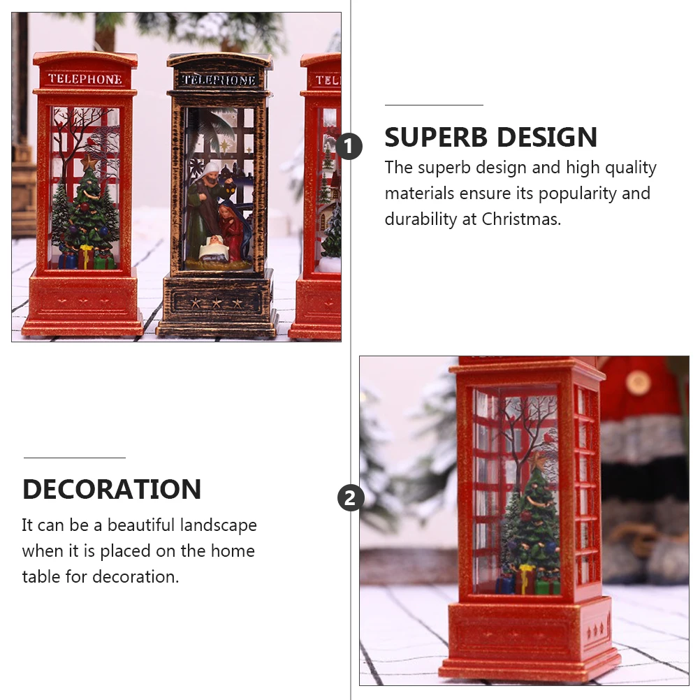 

Night Light Flame Props Christmas Indoor Decorations Holiday Electrical Components