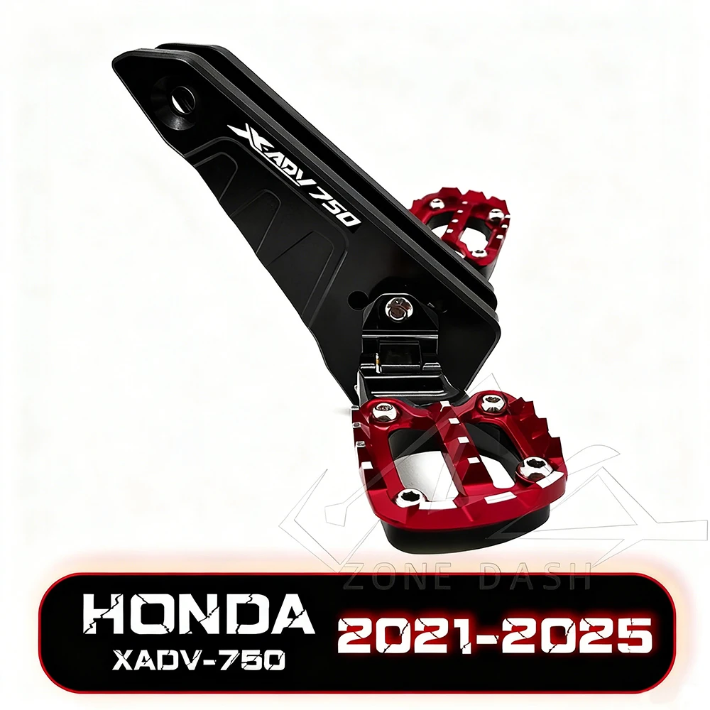 Motorcycle accessories Folding Rear Foot Pegs For HONDA XADV 750 XADV750 XADV 750 X-ADV750 2021-2026 Footrest Passenger