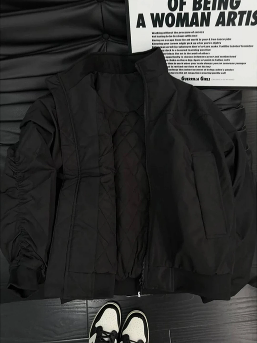 

Мужская зимняя утепленная хлопковая куртка Bla Tee-Proof Jaet с воротником-стойкой, верхняя одежда из полиэфирного волокна, длинная...