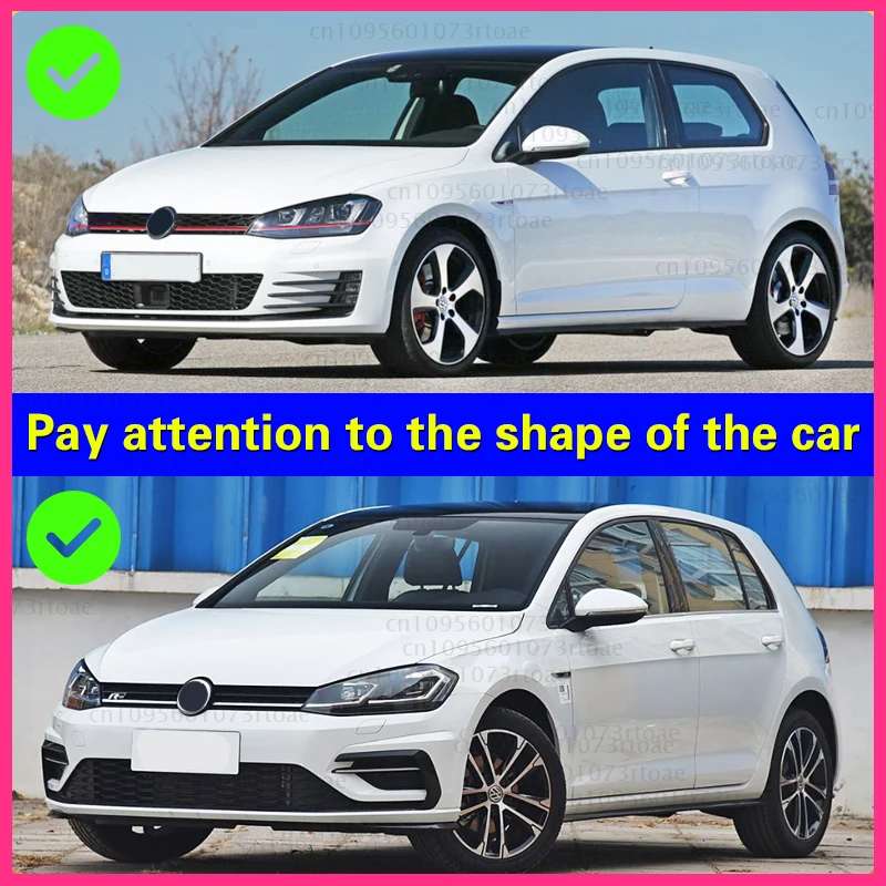 4x لشركة فولكس فاجن جولف MK7 R-Line GTI البديل 2014 ~ 2020 فولكس واقيات الطين واقيات الطين العجلات الأمامية درابزين الملحقات