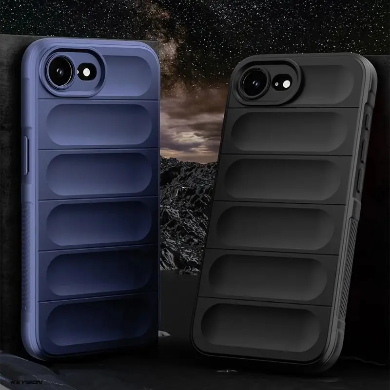 

For iPhone 16E 16Pro+ Max Pro 16 Case For iPhone 16 Plus Pro Max 16E Funda Cover Shell Soft Skin-Friendly Shockproof Back Bumper