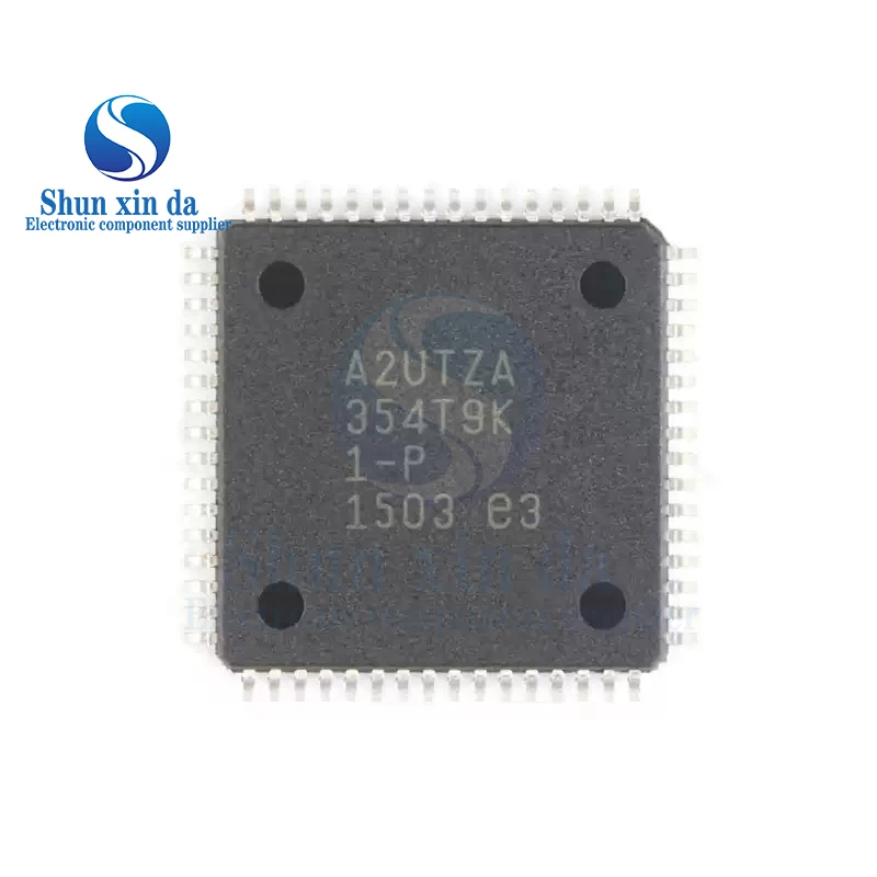 ATMEGA169PA-AUR TQFP-64 ATMEGA169PA-AU ATMEGA169PA ATMEGA169 8-bitowe mikrokontrolery MCU AVR XMEGA 384KB FLSH 4KB EE32K SRAM-16MH