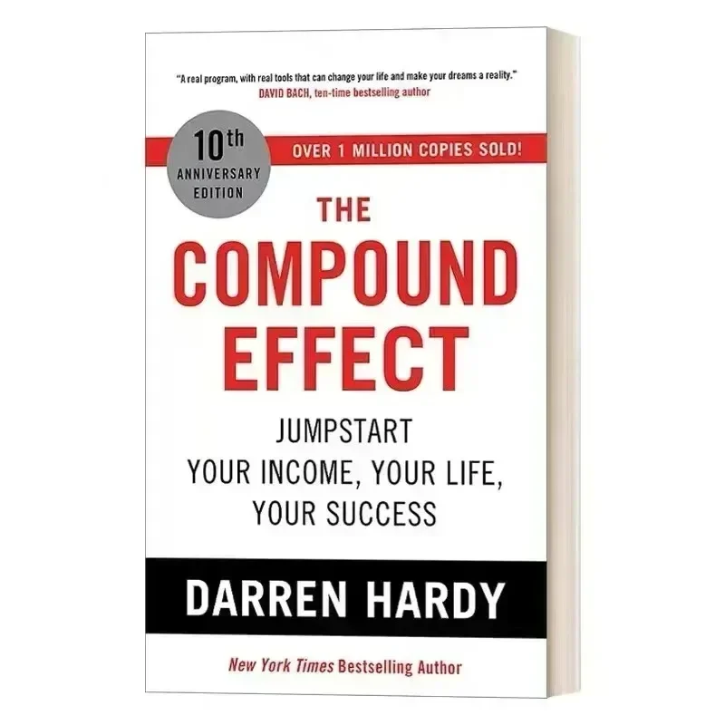 Der Compound-Effekt von Darren Hardy Multiply Your Success One Simple Step At a Time Inspirierende Romane Englisches Buch