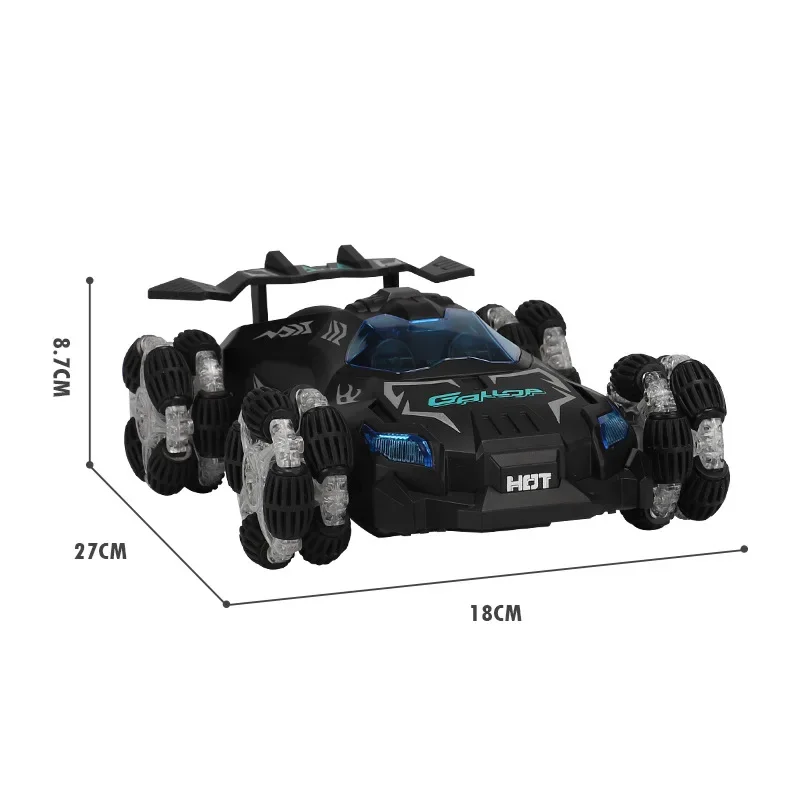 Drift spray racing car - High speed light music 2.4g remote control charging toy car