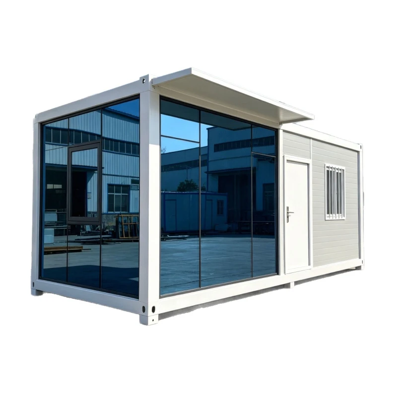 House glass curtain wall movable board house construction site hospital room packing box room mobile temporary house