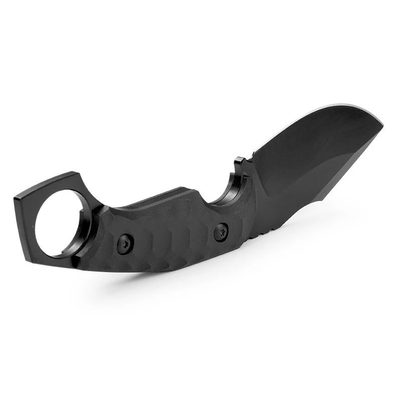 

FX Durable Outdoor Straight Knife 5Cr13Mov Blade Nylon Fiber Handle Camping Portable High-hardness Exploration Knife Men's gifts