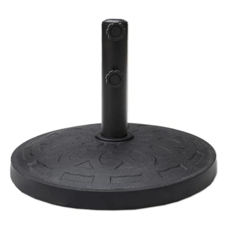 

C-Hopetree 31 lb Heavy Duty Round Patio Base Stand for Outdoor Market Table Umbrella