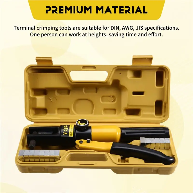 24-Stunden-Lieferung 4-300 mm2 hydraulische Crimpzange, YQK-70H Druck 8T hydraulische Heimwerkzeuge, hydraulische Zange DIY-Kabeltange