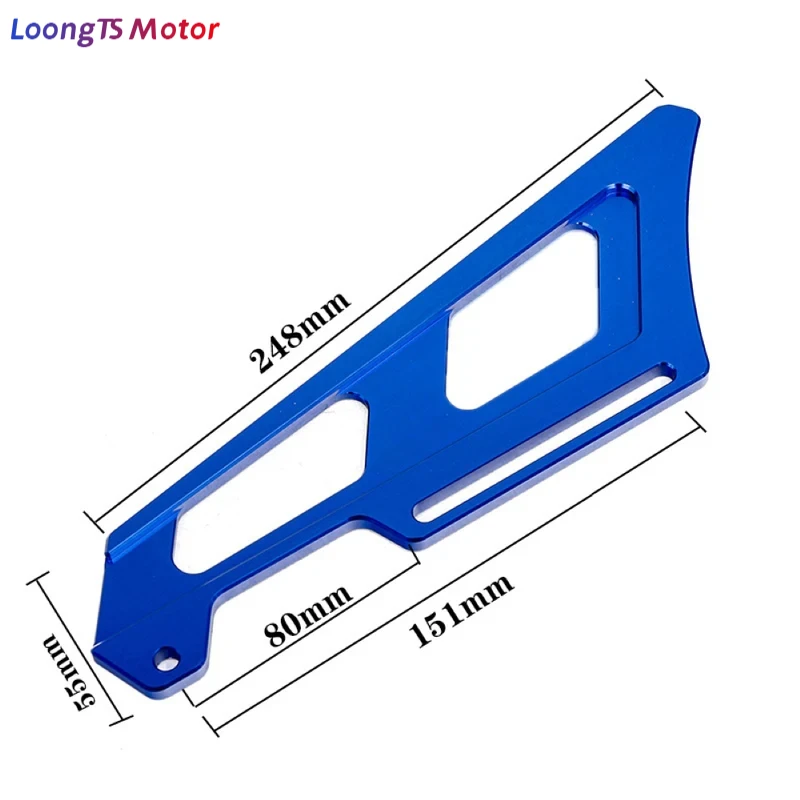 Motorcycle Chain Guard Cover Protector Parts For Yamaha Serow 225 250 TW 200 XG250 WR250R/X Honda CRF250L CRF300L Accessories