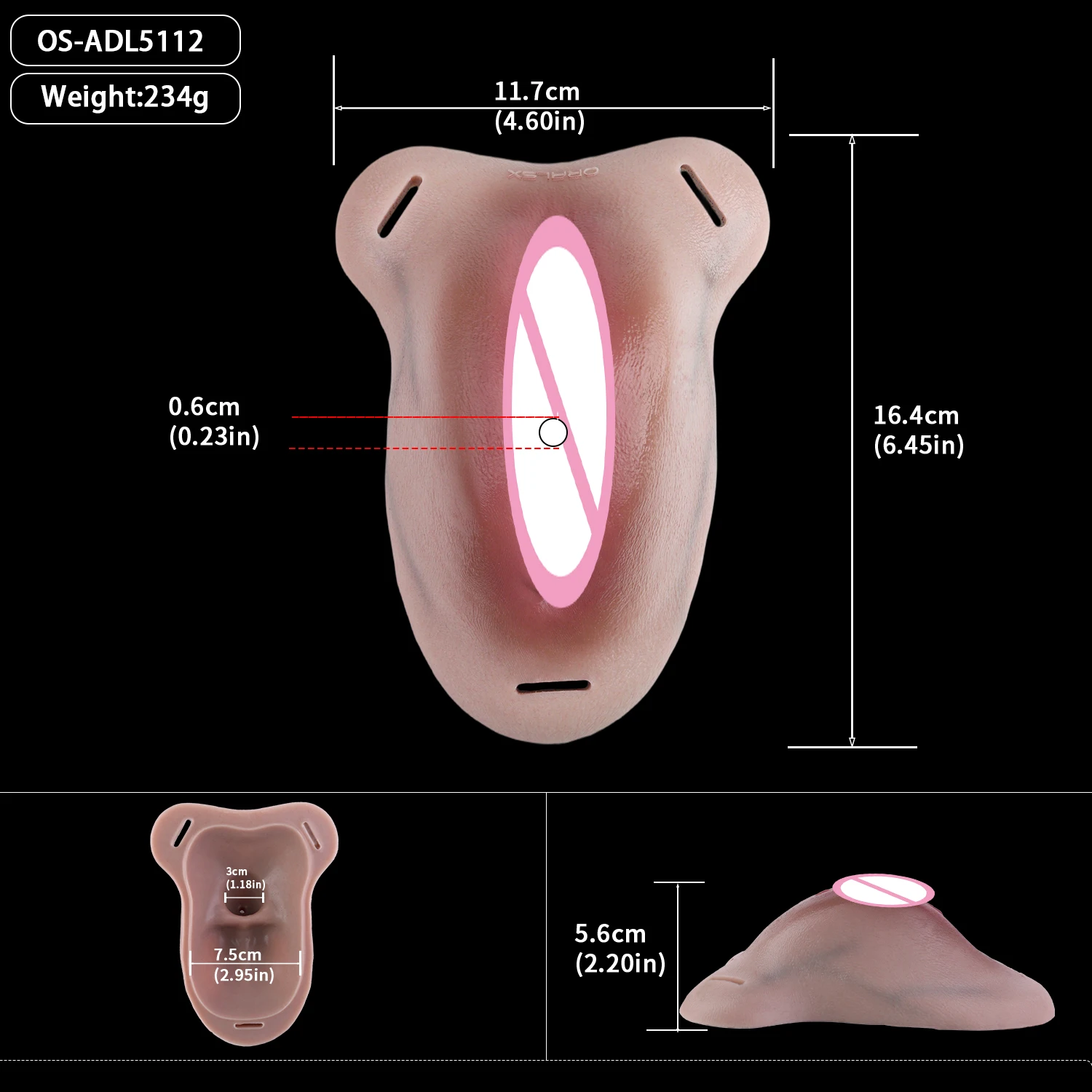 SXXY Realistic Chastity Cage Leather Belt Strapon Lifelike Cock Lock Silicone Penis Hiding Vaginal Pads For Men Crossdresser 18+ - view 2