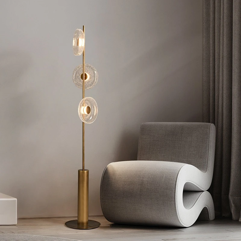 Living room coffee table sofa floor lamp simple personality study bedroom decorative floor lamp