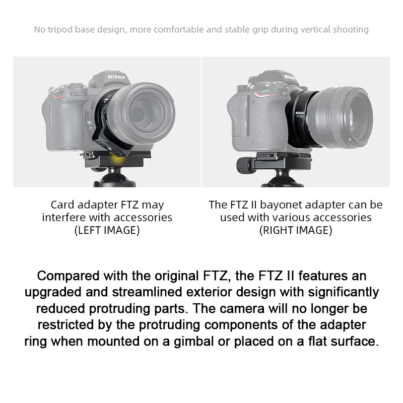 Nikon FTZ II Mount Adapter for Adapting F-Mount Lens to Nikon Z