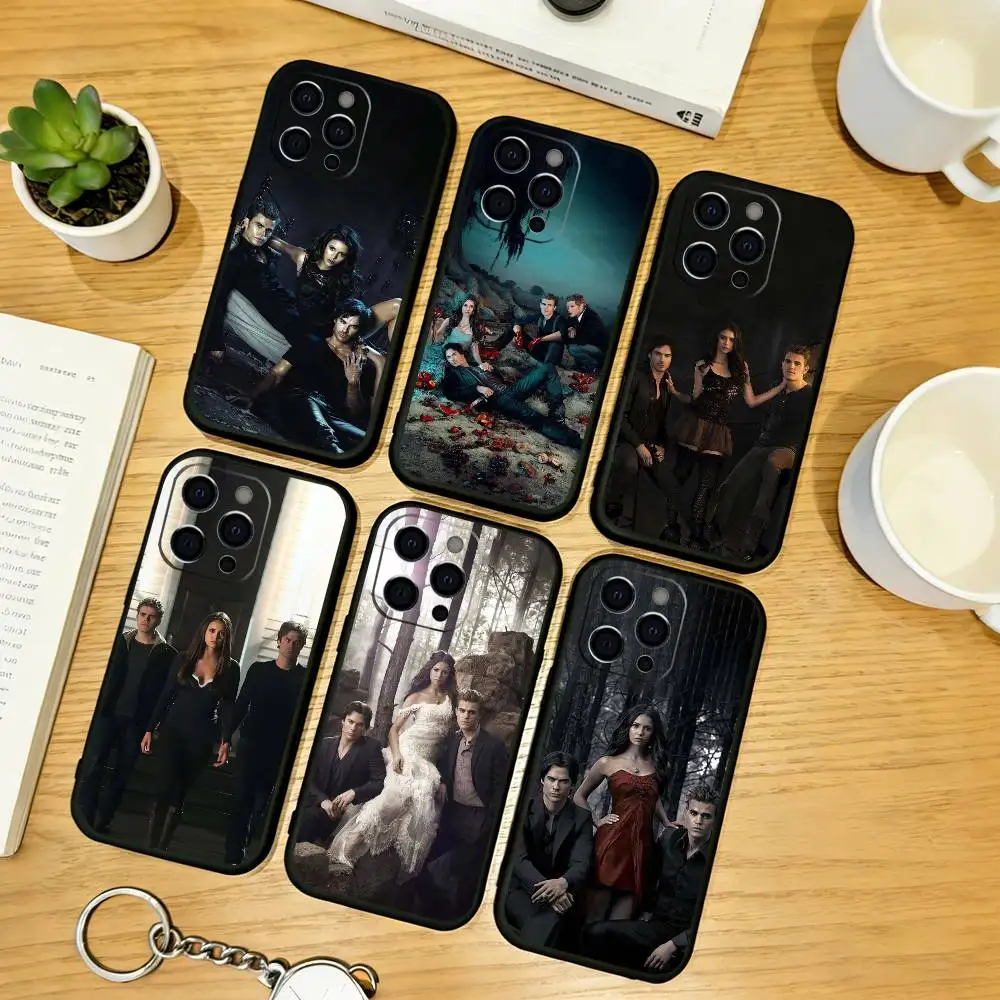 

Klaus Mikaelson V-Vampire Diaries Phone Case Silicone Soft For IPhone 17 16 15 14 13 12 11 X XR Plus Pro Max Plus