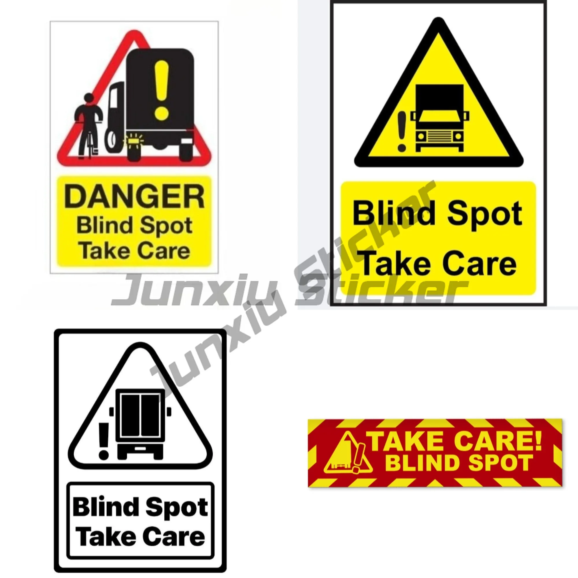 

Blind Spot Take Care Self Adhesive Vinyl Car Sticker