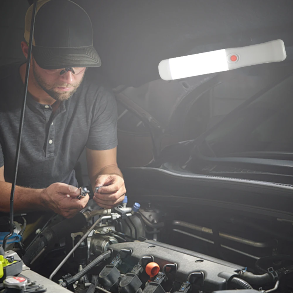 Portable Emergency Flashlight Handheld Camping Light Hangable Tent Lamp with First Aid Mode Outdoor Survival Torch Lamp