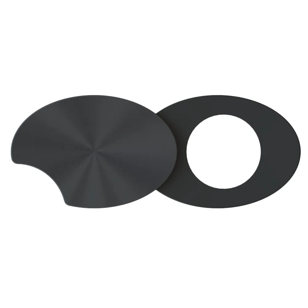 2 in 1 ABS Webcam Cover Laptop Camera Privacy Sticker Durable Security Cover Slider Compatible with Smartphones Tablets