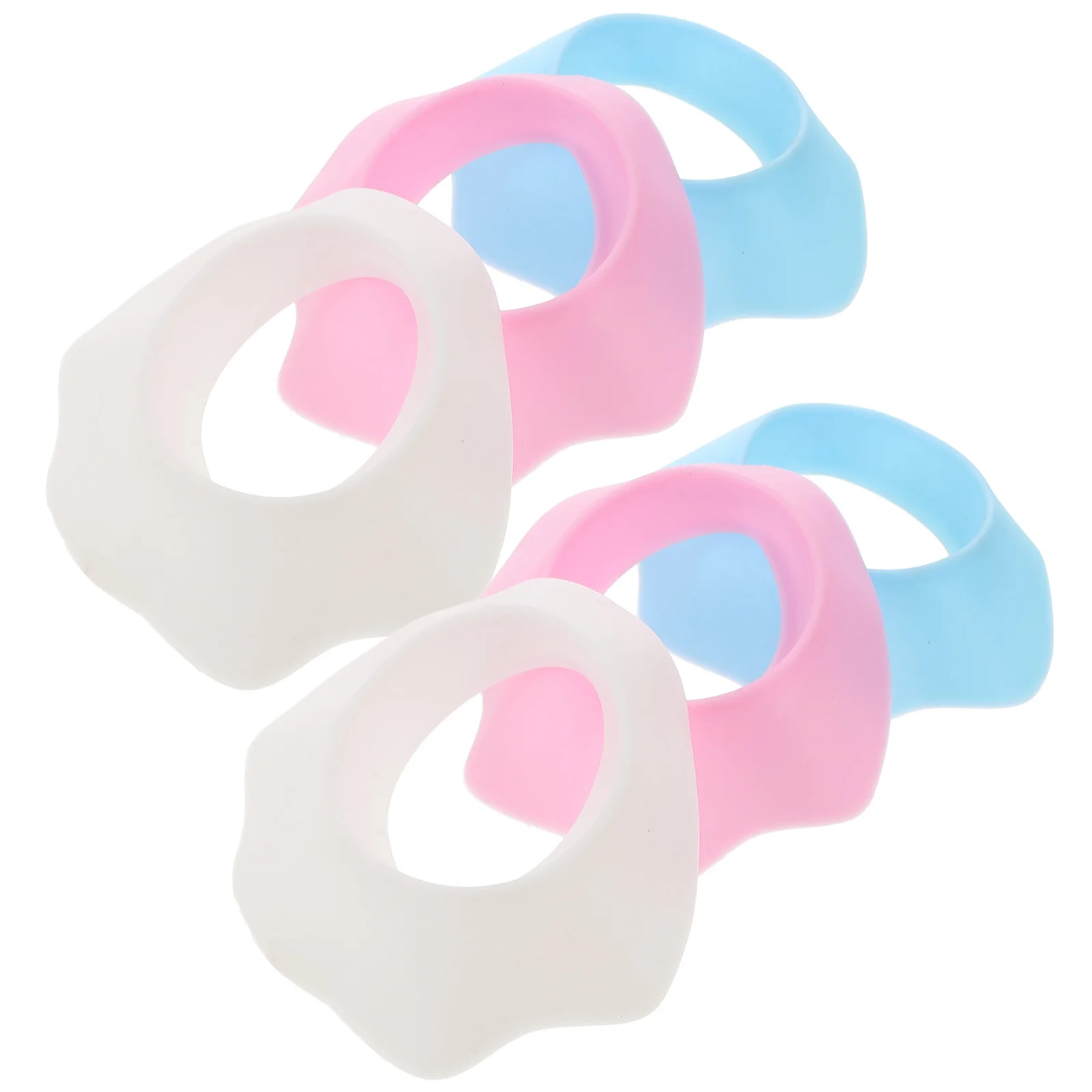 

3Pairs Anti-Moisture Cuff Band Silicone Wristband for Face Washing Spa Skincare Makeup Portable Comfortable Wash Band