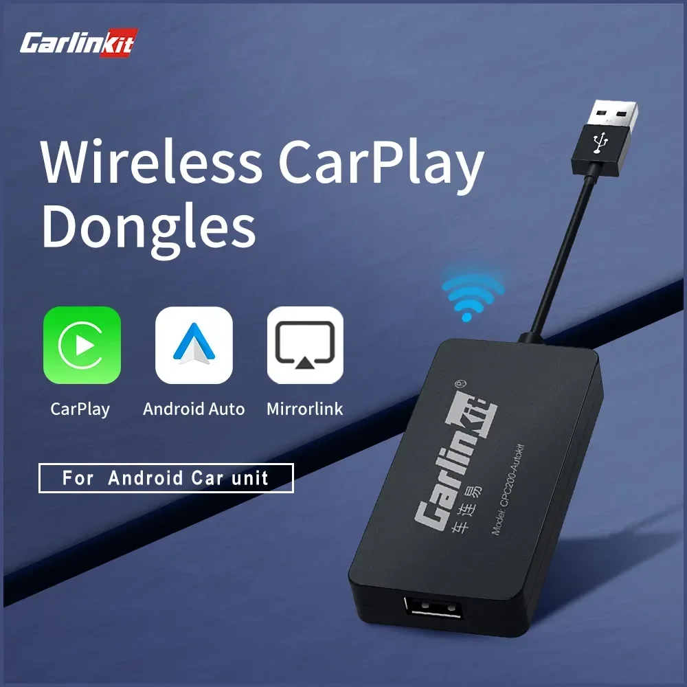 Carlinkit Wireless CarPlay Dongle for Android Auto