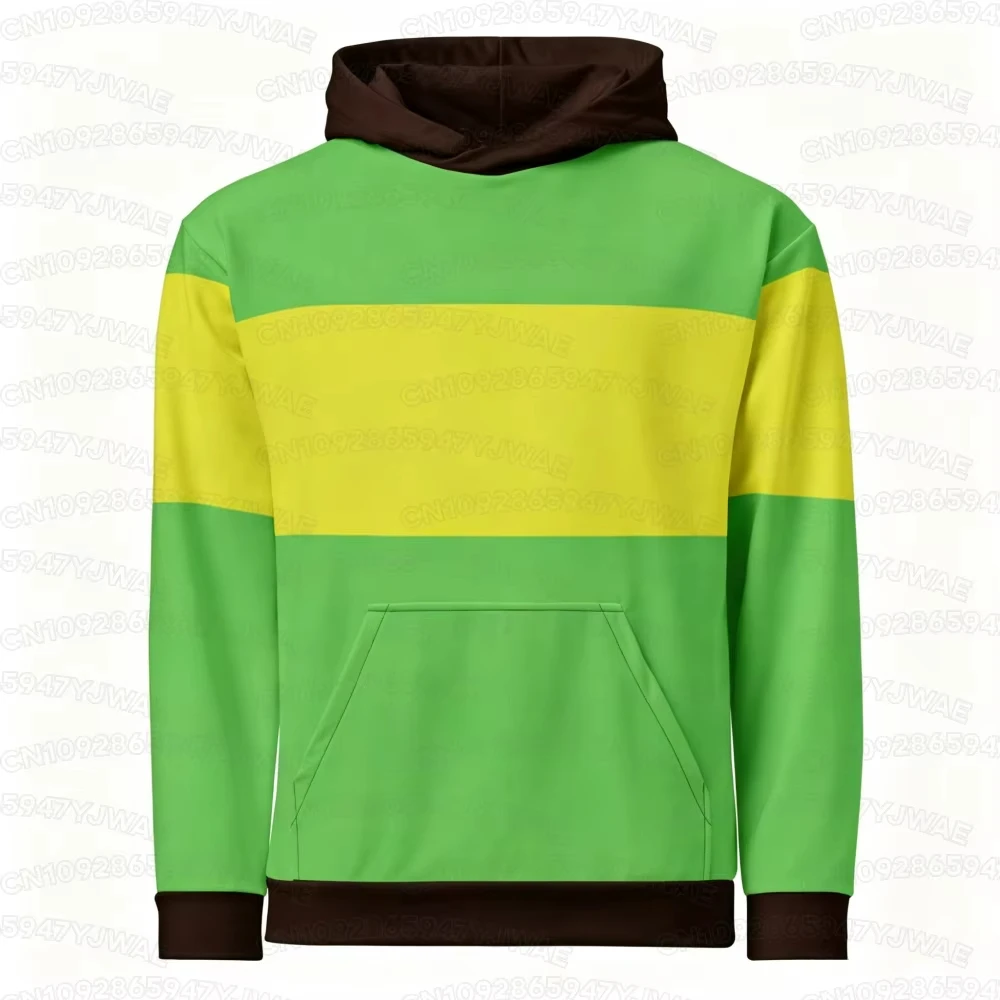 Winter Damen Herren Game Deltarune Cosplay Hoodie Unisex Streetwear Langarm Freizeit Kapuzenpullover 3D-Druck Pullover – Detail 7
