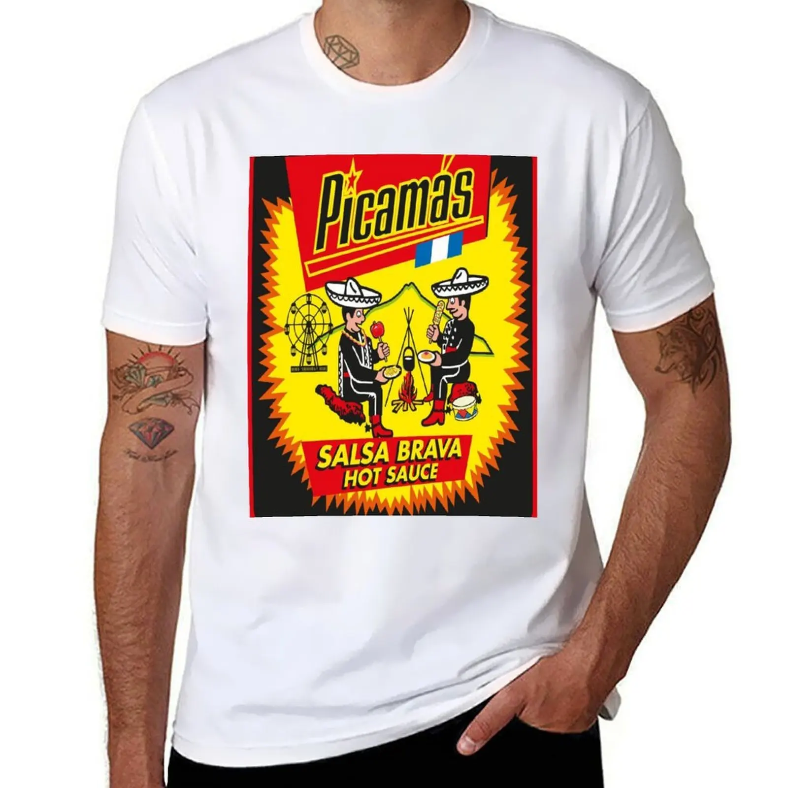 

Picamas sauce T-Shirt t shirt man designer funny t shirts man T-Shirt