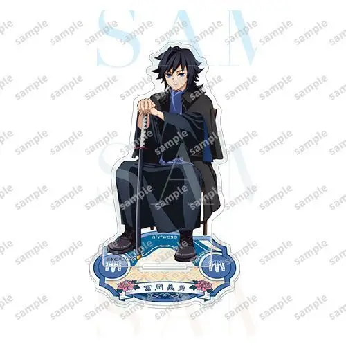 Demon Slayer Acrylic Stand Figure Tokitou Muichirou Tomioka Giyuu Anime Peripheral Creativity Modeling Office Bedroom Ornament
