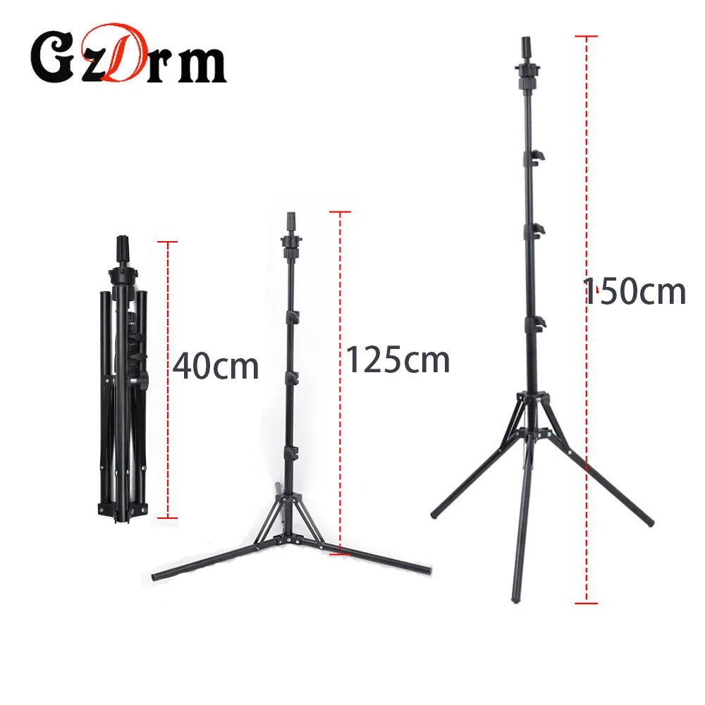 150cm Wig Stand Tripod Mannequin Head Stand, Adjustable Holder for Cosmetology Hairdressing Training