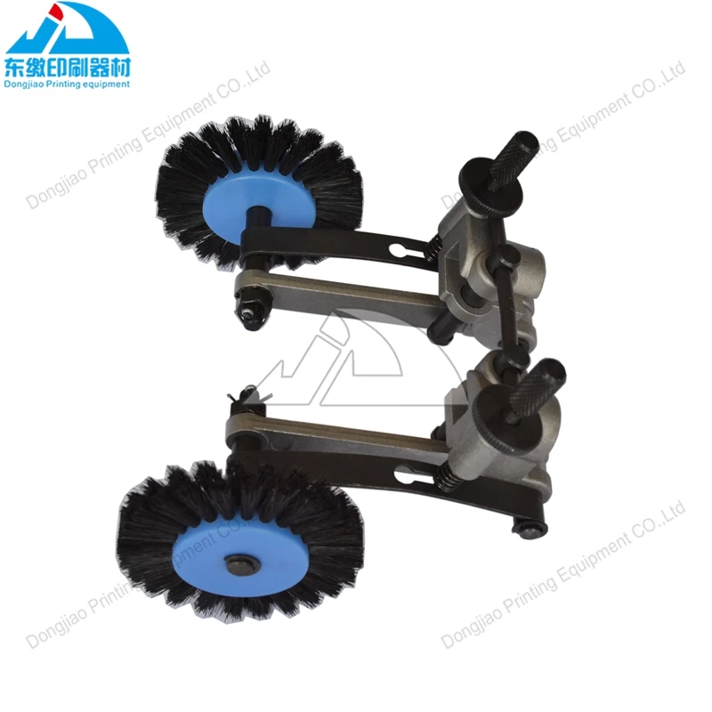 1-pair-feeder-runner-for-mitsubishi-printing-machinery-parts-pressing-paper-brush-wheel-assembly