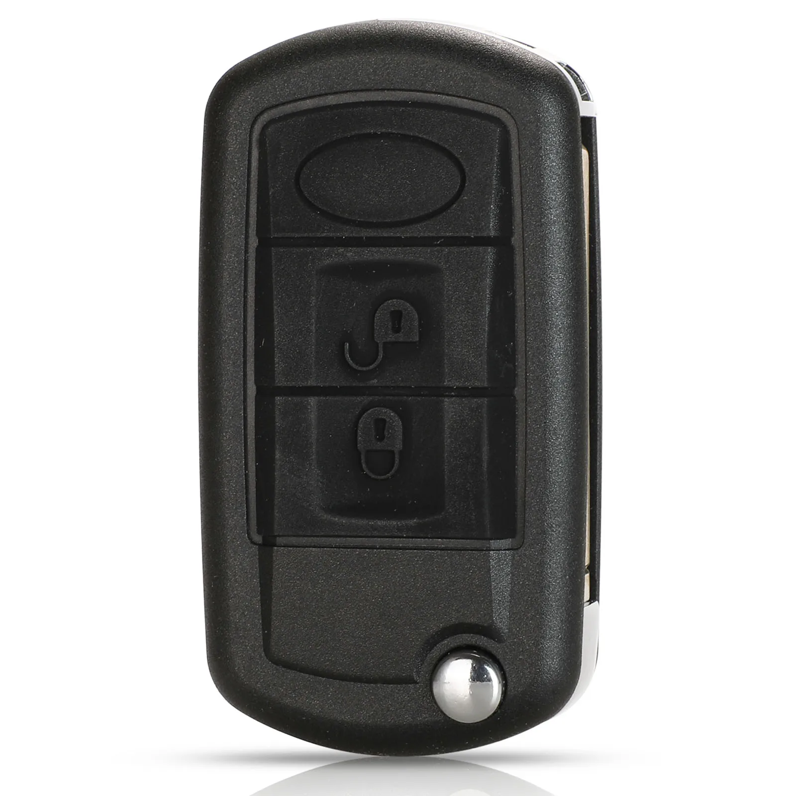 jingyuqin Folding Remote Smart Car Key For Range Rover Sport Land Rover Discovery 3 315/433MHz ID46-PCF7941 Chip HU101 Blade