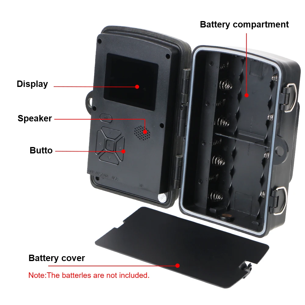 1080P TFT Color Display Day Night Use Outdoor Camera Multifunctional Night-Visions Camers Field Detection Infrared Camera