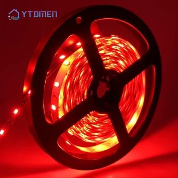 5 فولت LED USB شريط إضاءة أحمر مصلحة الارصاد الجوية 2835 IP20 أضواء الشريط ل الذكية إضاءة خلفية للتلفاز غرفة الديكور المنزل غرفة نوم إضاءة ديكوريّة مصباح