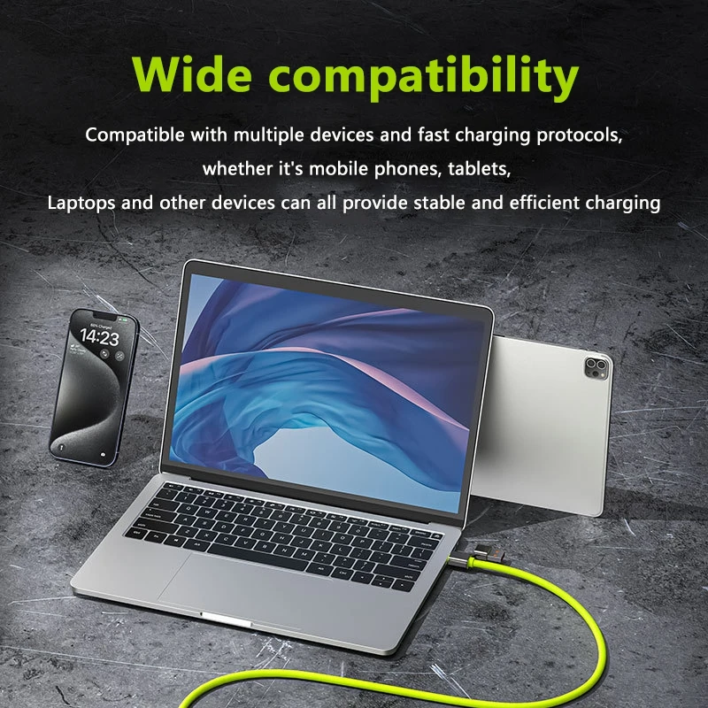 OnePlus 240 Вт силиконовый кабель для быстрой зарядки 4-в-1 для IPhone 16 15 14 13 12 ProMax для Samsung S25 S24 S23 для LG для Moto G Oppo