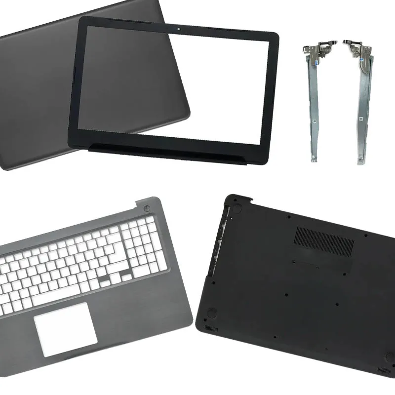 New For Dell Inspiron 5564 5567 5565 P66F Laptop LCD Back Cover/Front Panel/Hinge/Palm rest/Bottom Cover