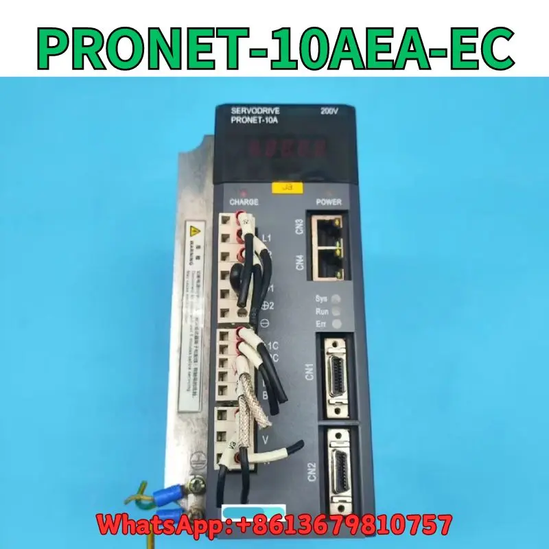 

second-hand PRONET-10AEA-EC 1KW servo driver test OK Fast Shipping