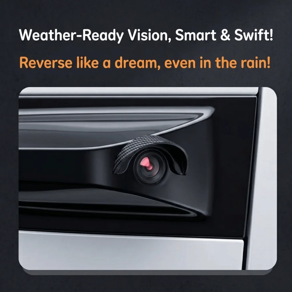Weatherproof Rain Cover Mushroom Shaped Light Weight Sun Protection Cover Easy To Mount Decorative Vehicle Security Camera Cover