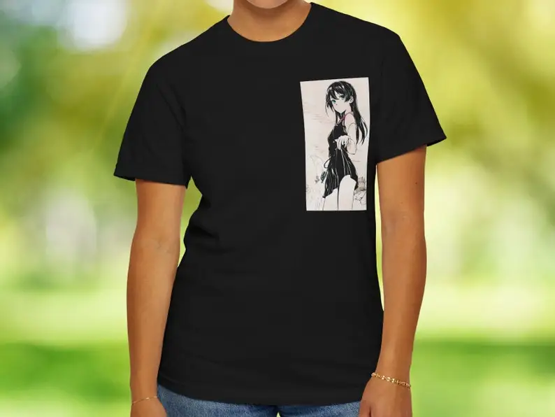 

Anime t-shirt Manga Webtoon Kawaii shirt Saenai Customized shirt Custom tshirt Gift for friends Gift for her Unisex t-shirt