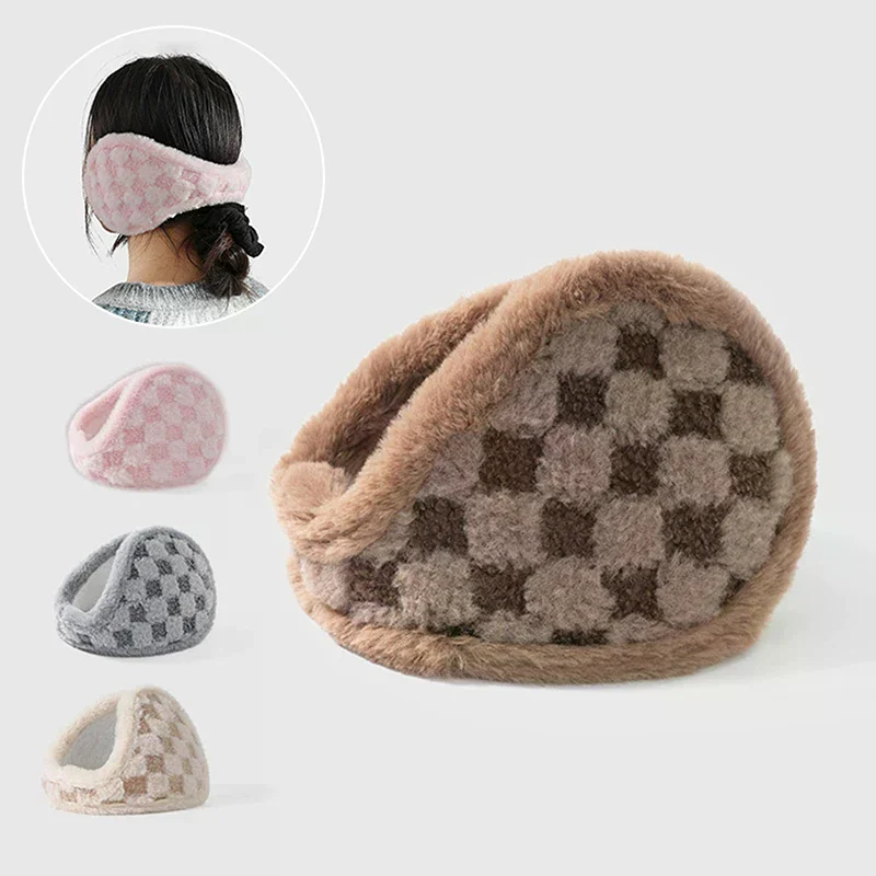 Mode Coldproof Herbst Winter Ohrenschützer Verdicken Warme Plüsch Frauen Männer Ohrenschützer Winddicht Komfortable Ohr Abdeckung Unisex