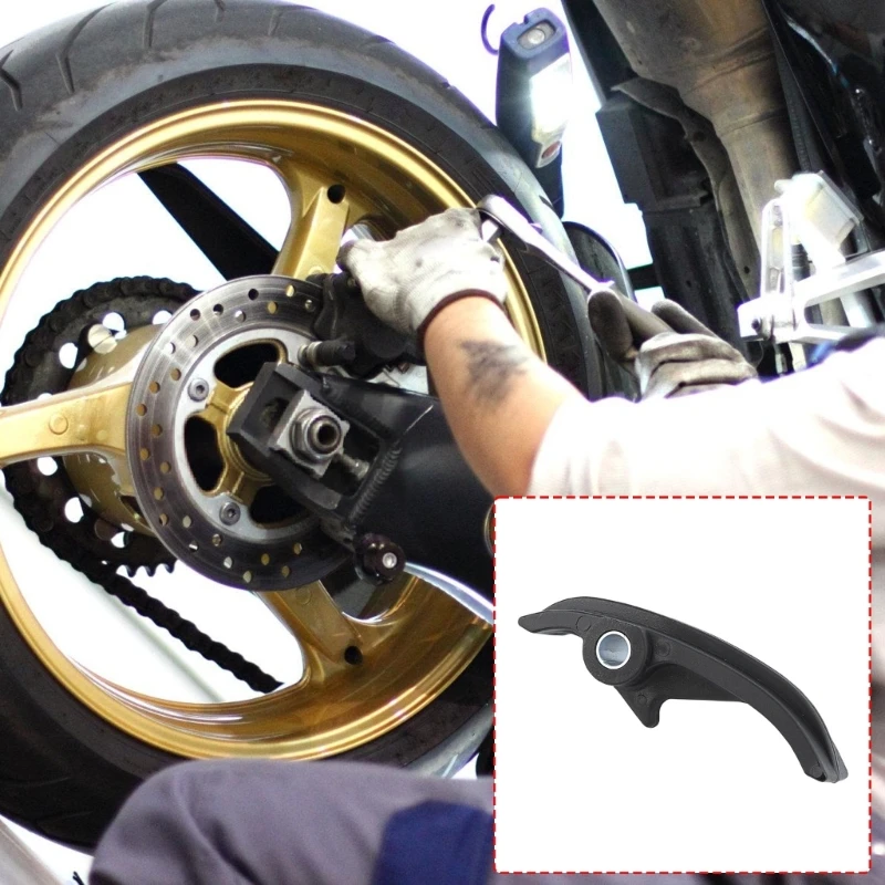 Schlagfester Motorradkettenführungs-Fahrradkettenschieber für den mehrfachen Motorradgebrauch H8WE – Detail 1