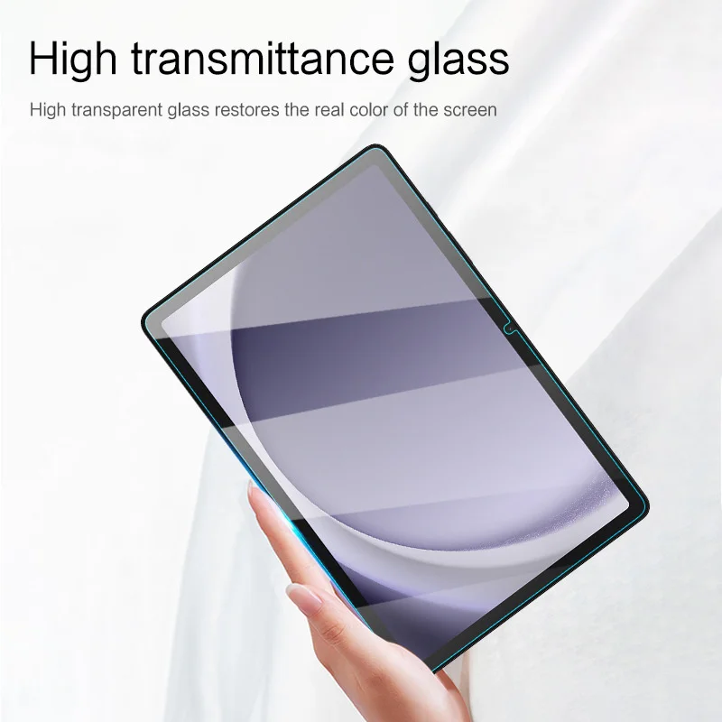 1-2 Pieces HD Scratch Proof 11inch Tempered Glass Screen Protector for Samsung Galaxy Tab A9 Plus Tablet Accessories Film