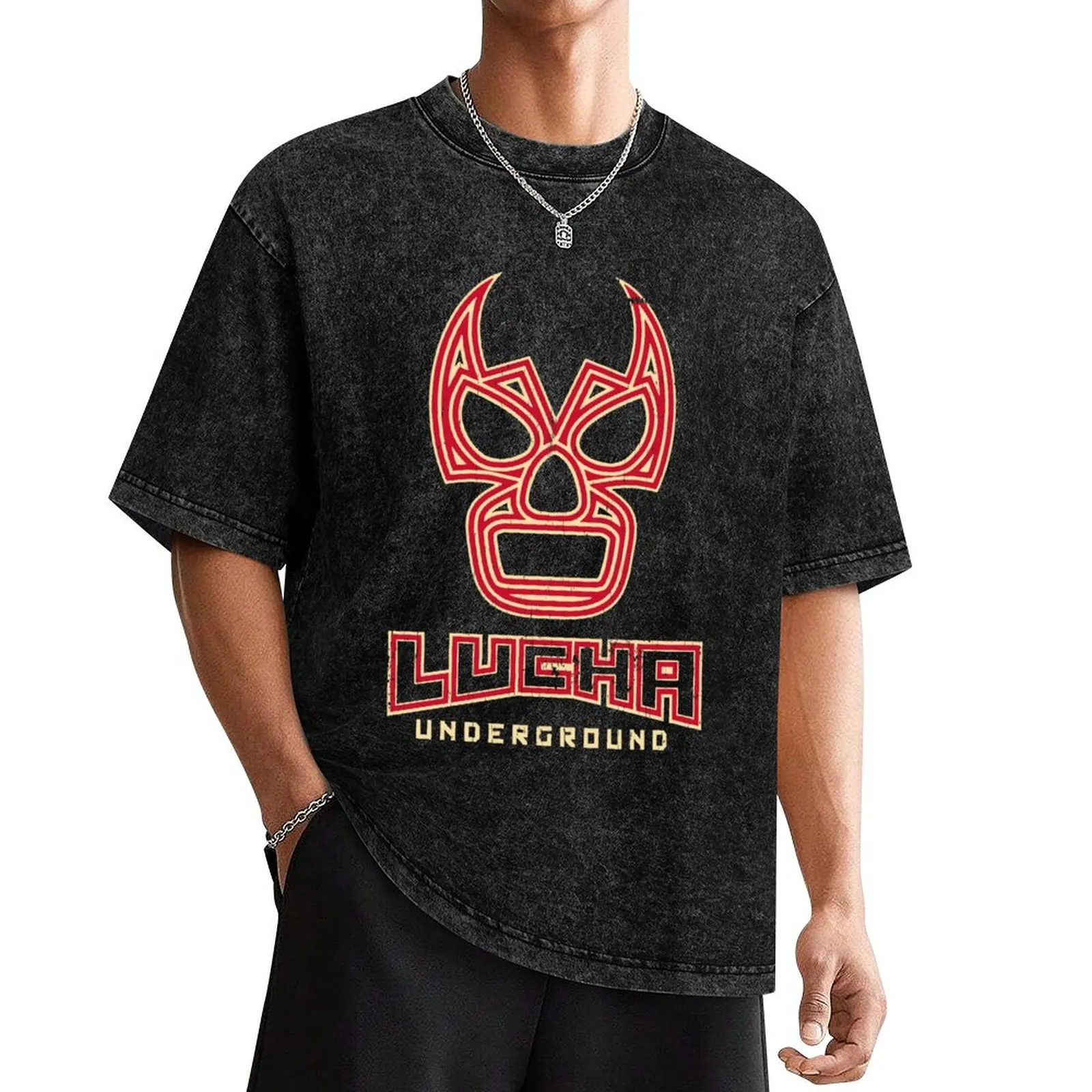 

LUCHA - 4.0 T-Shirt boys whites blanks custom t shirt oversize t-shirts man mens graphic t-shirts anime
