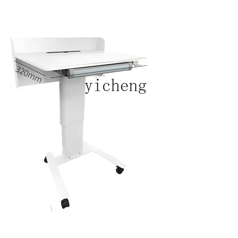 TQH office speech desk, mobile podium, reception desk hosting desk, front desk, shopping guide, lifting table