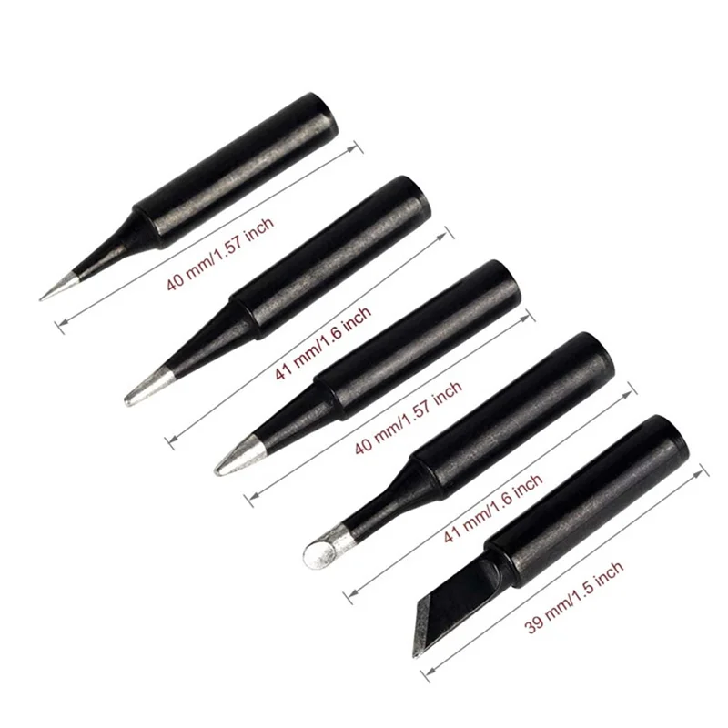 WORTHOWN-80W Soldering Iron Kit Adjustable Temperature LCD Screen Soldering Welding Tool Soldering Iron Tip Tweezers EU Plug