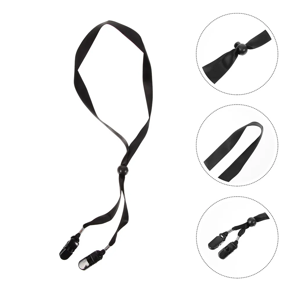 

2pcs Windproof Strap Adjustable Chin Outdoor Fixing Cord Lightweight Travel Accessory Hat Rope For Sun Hats