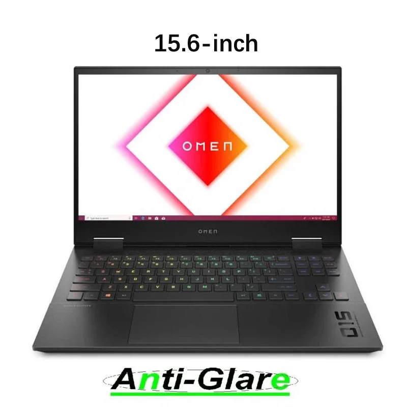 2X Ultra Clear /Anti-Glare/Anti Blue-Ray Screen Protector Guard Cover for HP OMEN 15 15-en0000 15-en0013dx Laptop PC series 15.6