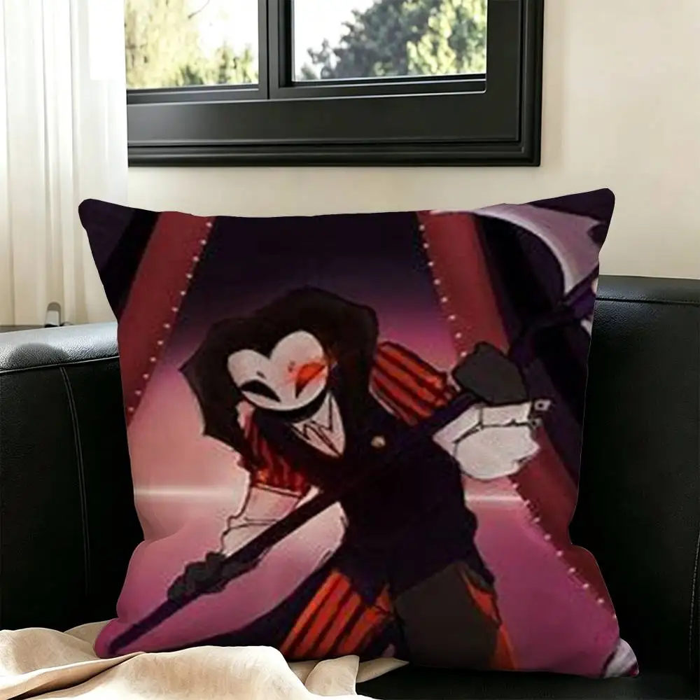 Clownpierce Danger Clown  Pillow Case Square Double-Sided Sofa Cushion Cover Bedroom Bedside Pillow