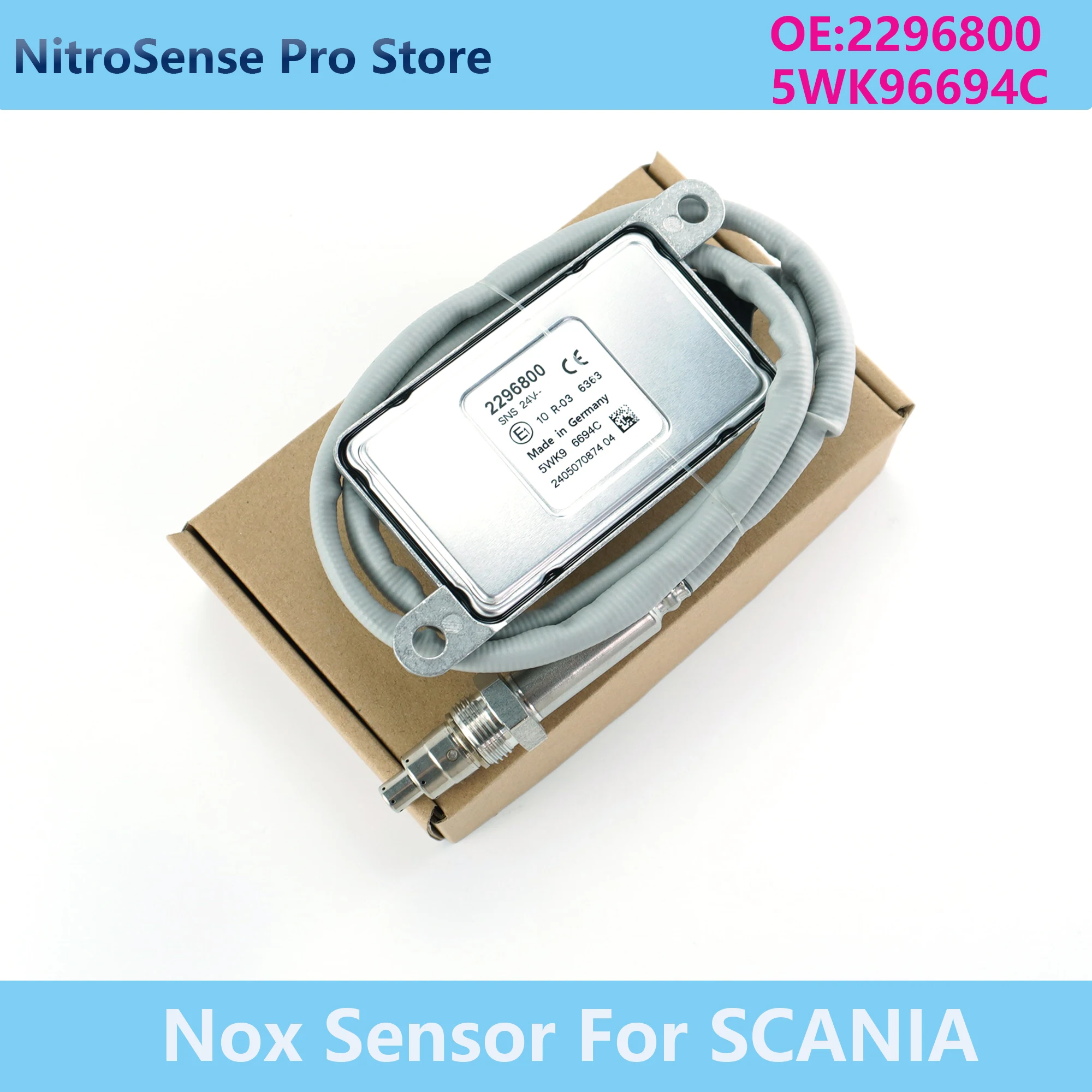 2296800 5WK9 6694C 5WK96694C Новый датчик оксида азота для датчика Nox EURO6 SNS 24 В