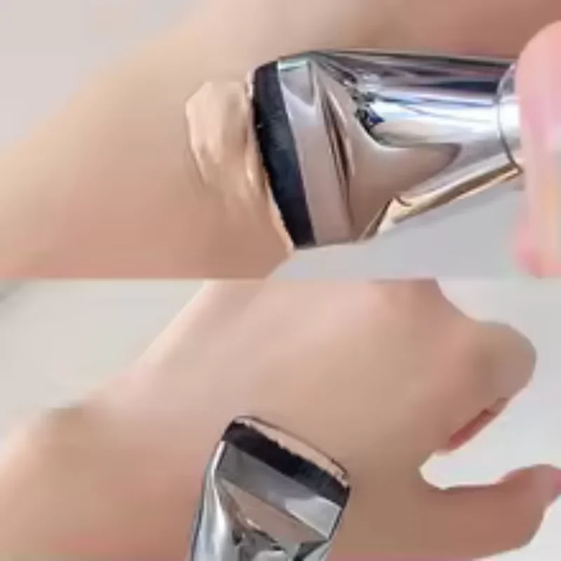 Multi-Use Foundation Ultra-Fine, Hypoallergenic Nylon Bristle Oval Foundation Brush - Perfect for Face Makeup Puff Concealer