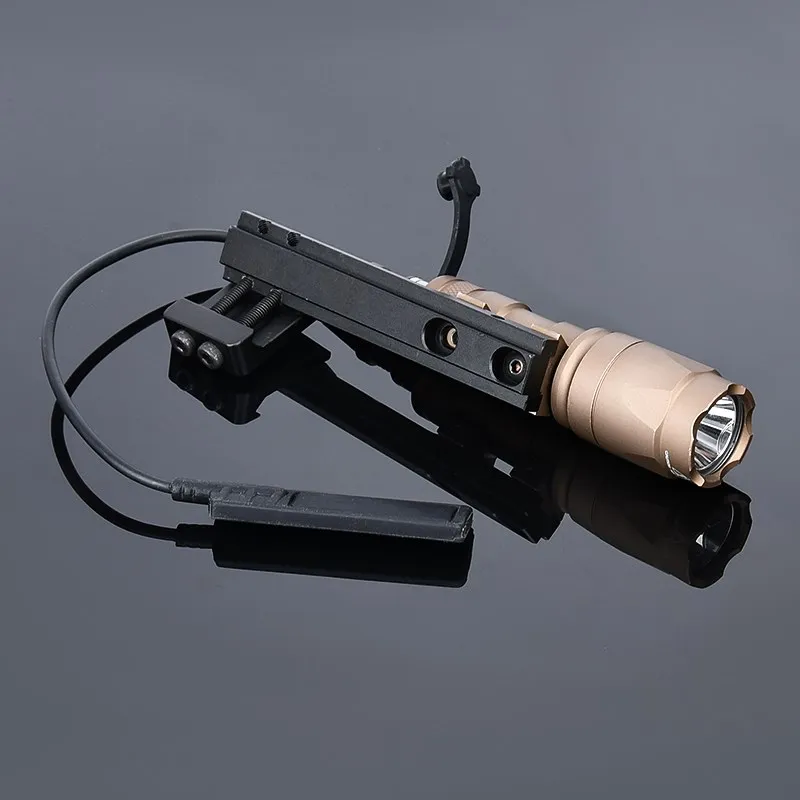 WADSN M300 Linterna táctica airsoft con montaje Picatinny - imagen 2