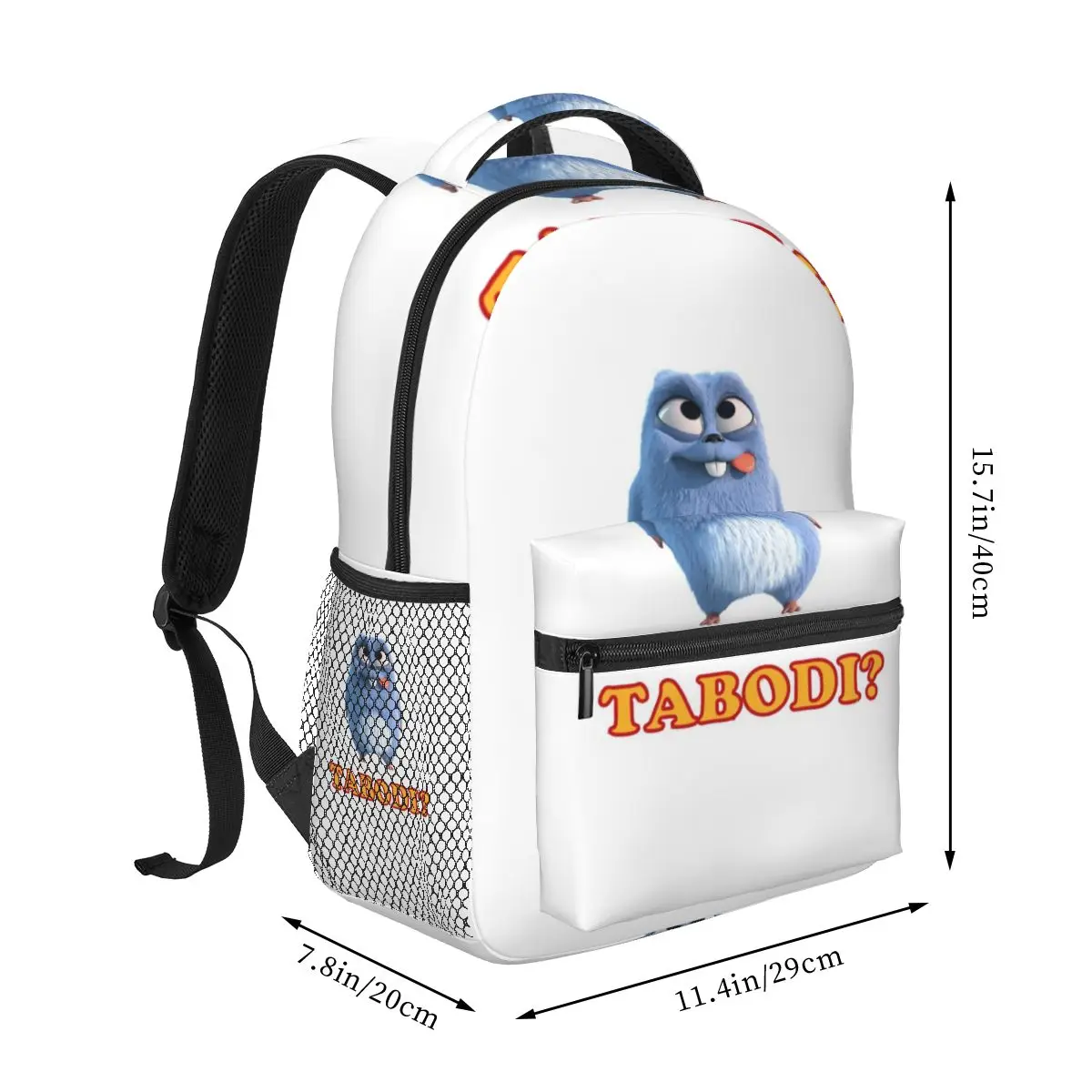 Grizzy And The Lemmings Student Backpack School Bag Hiking Travel Daypack for Boys Girls Fashion Bookbag Shoulder Bags