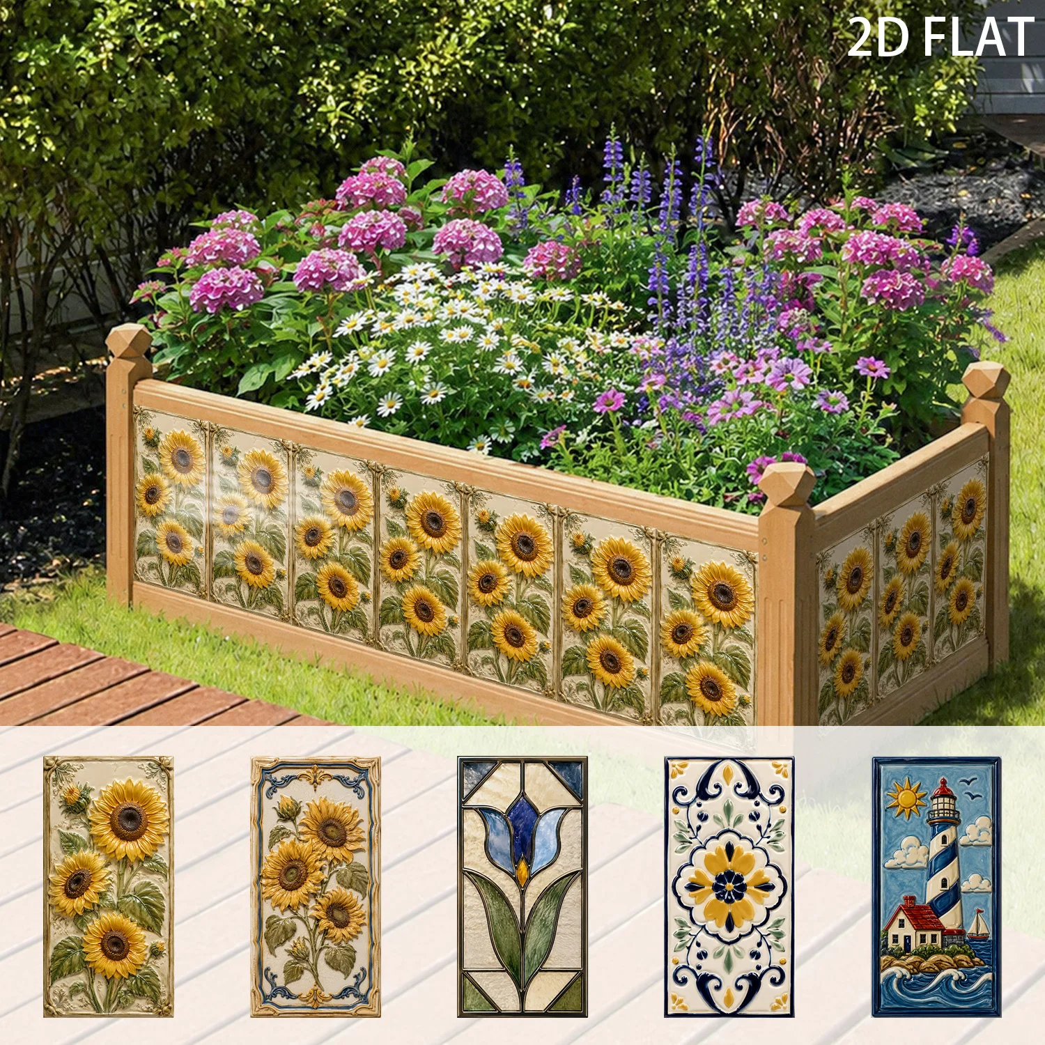 Imitation Ceramic Tile Stickers 5.5x11 Inch Residue-Free Self Adhesive Kitchen Backsplash Decor Stickers