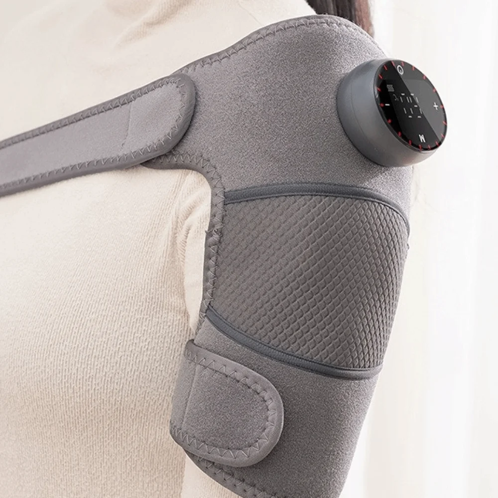 New Pain Relief Knee Massager 5 Heating Mode Muscle Relaxation Heated Knee Guards USB Recharging Knee Bandage Home Use